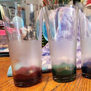 Tupperware Acrylic Jewel Tall Tumblers